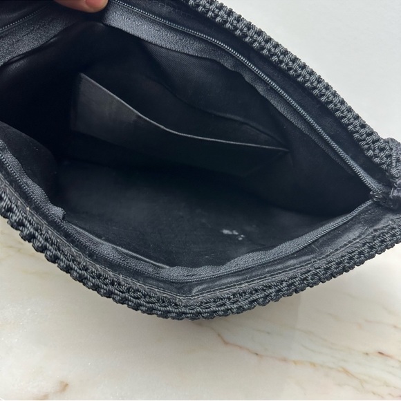 Vintage Black Crochet Bag - Picture 12 of 13